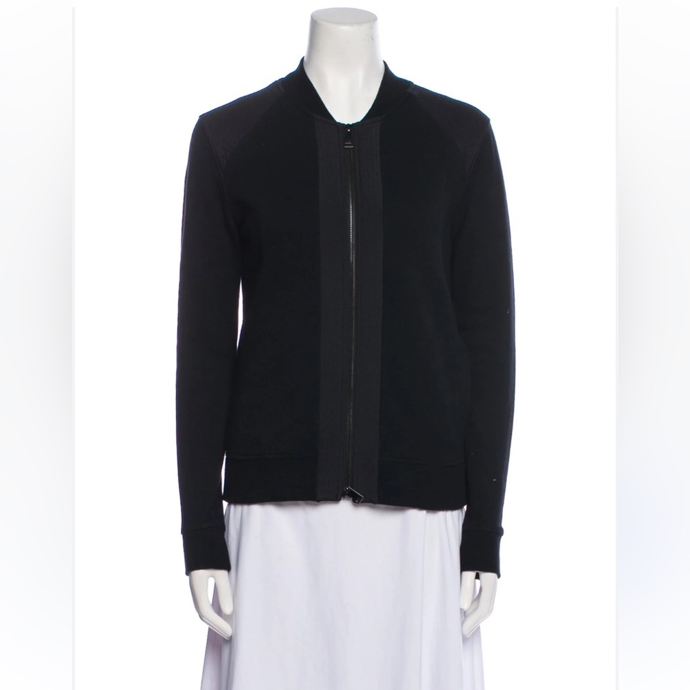 Vince Black Bomber Jacket